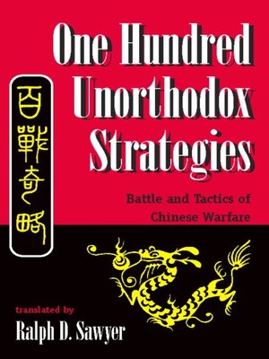 cover image of One Hundred Unorthodox Strategies